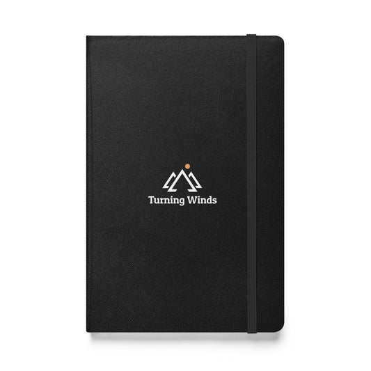 Turning Winds Logo Hardcover bound notebook