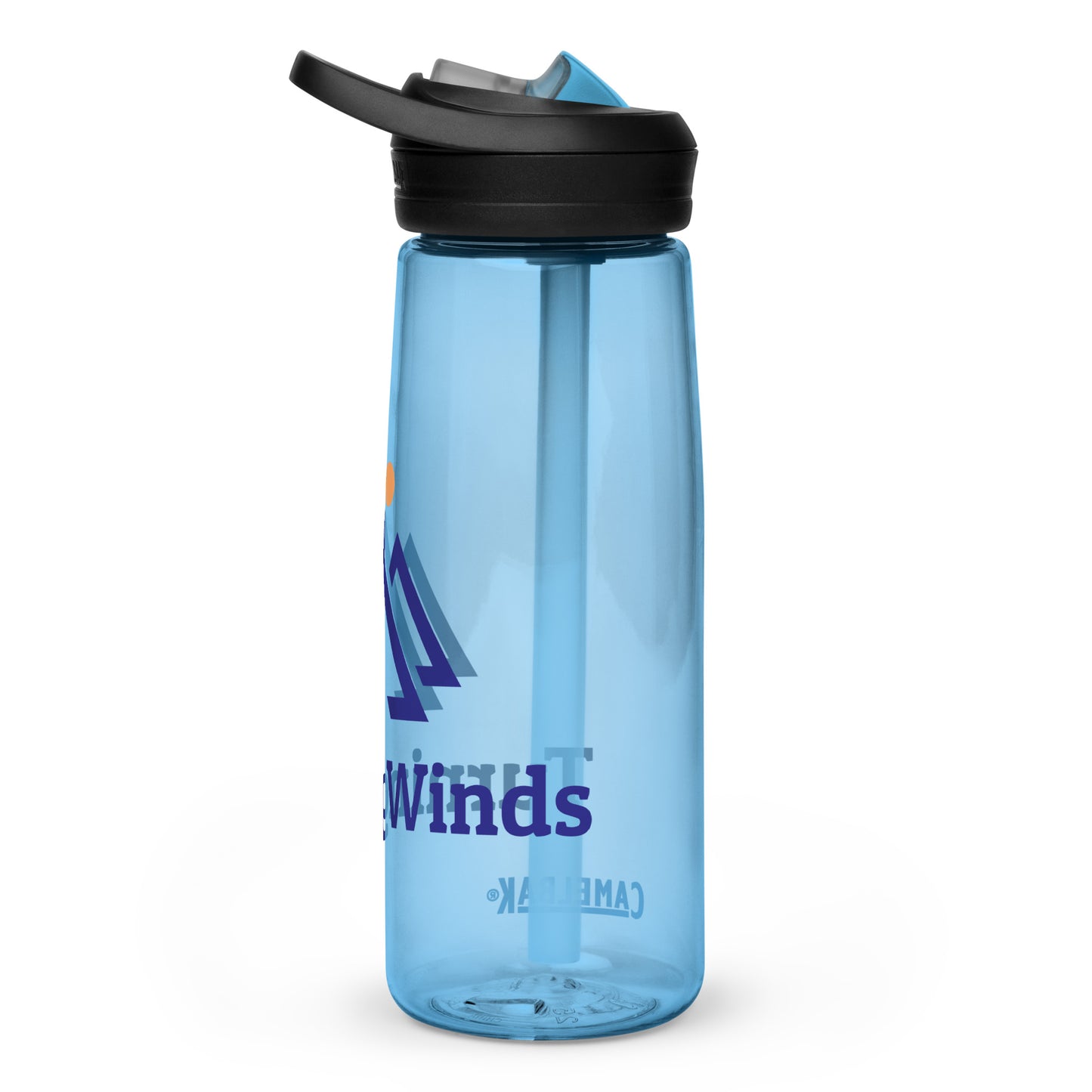 Turning Winds Logo Sports water bottle